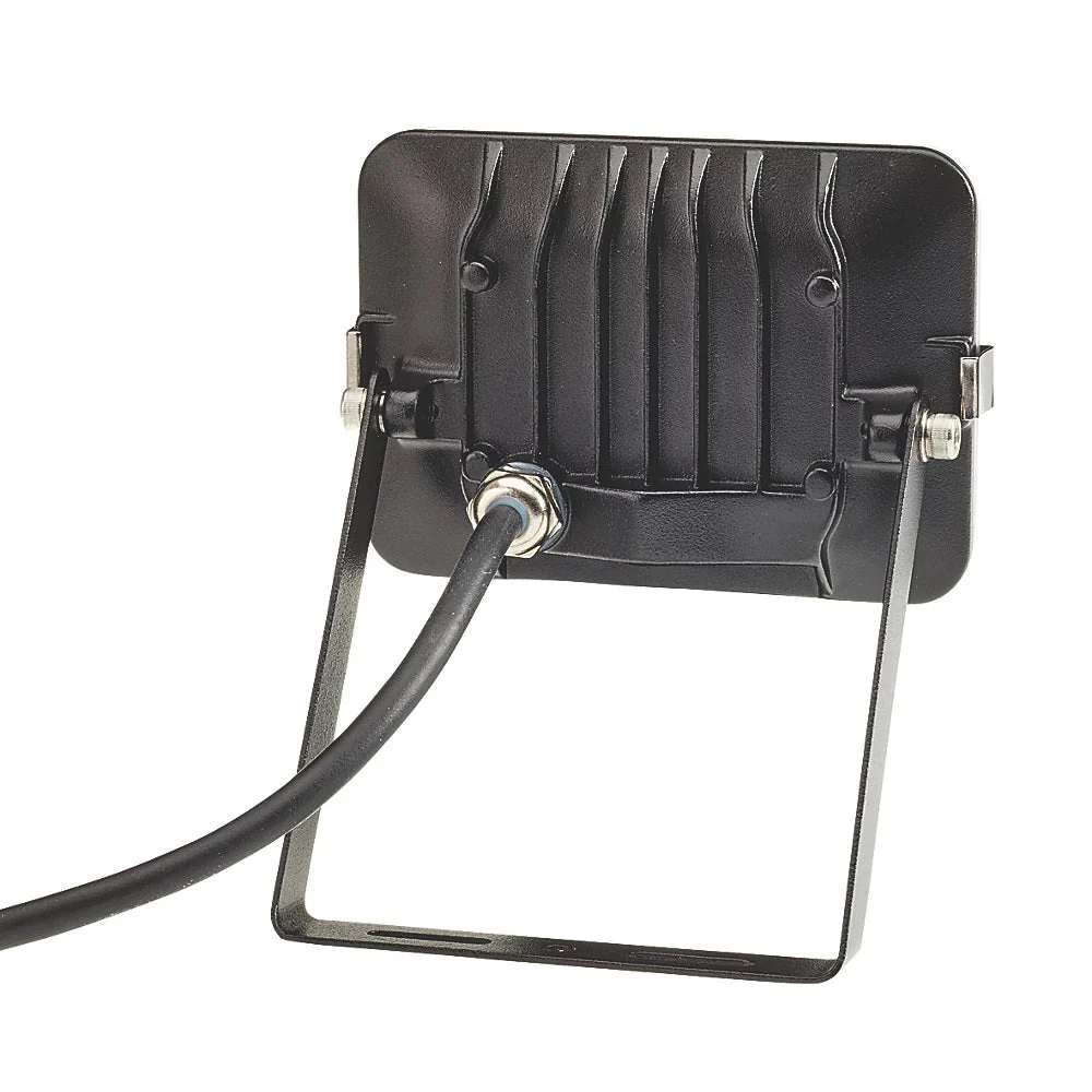 Black iSpot 20W LED Slimline Frameless Outdoor Floodlight 1800lm 4000k IP65 - Image 3