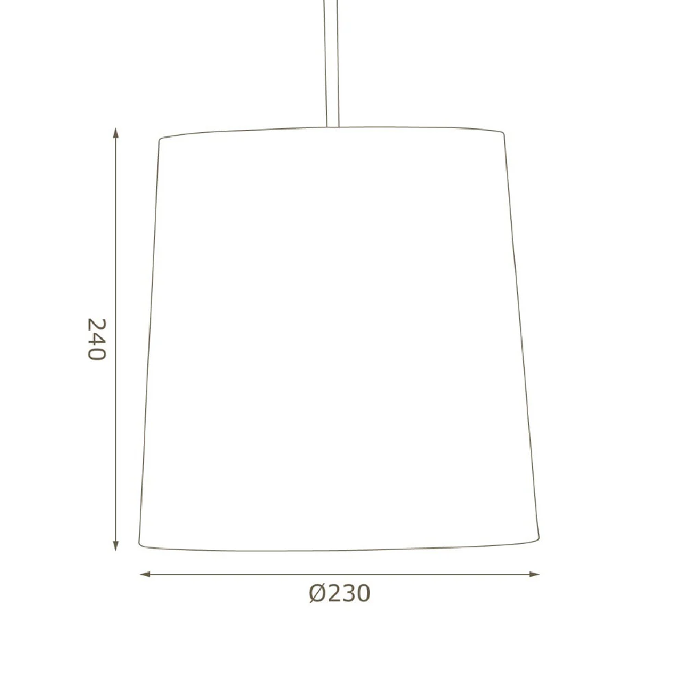 Britalia BR470 CR Cream Bee Design Easy Fit Kids Pendant Shade 23cm - Image 4