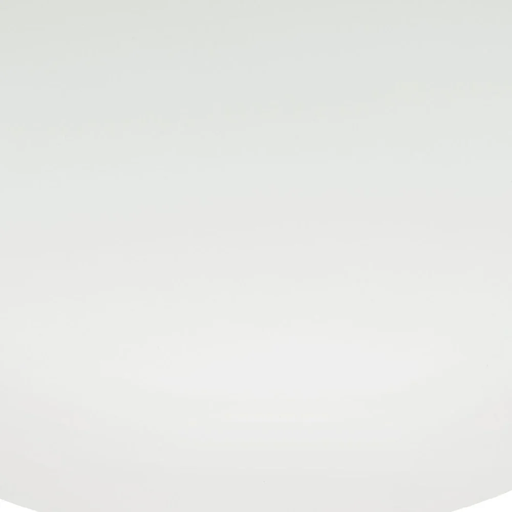 White Circular Satinated Glass Flush Wall & Ceiling Light 250mm - Image 5