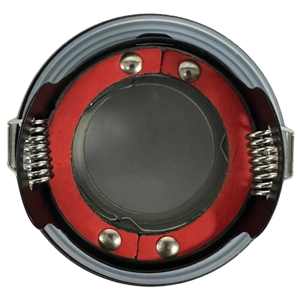 Brushed Chrome IP20 Fire Rated Twist Lock GU10 Recessed Downlight - Image 2