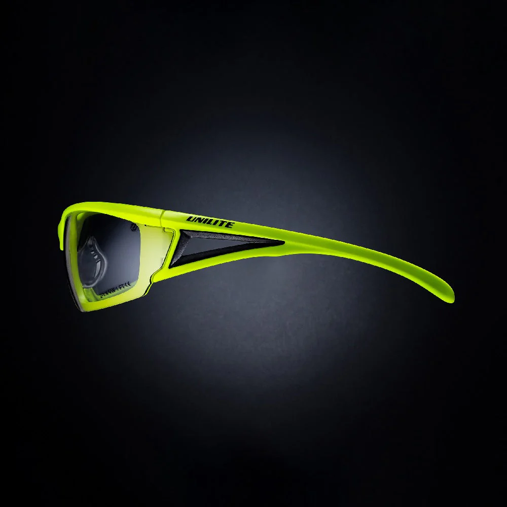 Unilite SG-YIO Safety Glasses with Indoor & Outdoor Lenses UV Protection Anti Scratch Anti Fog Lens - Image 4