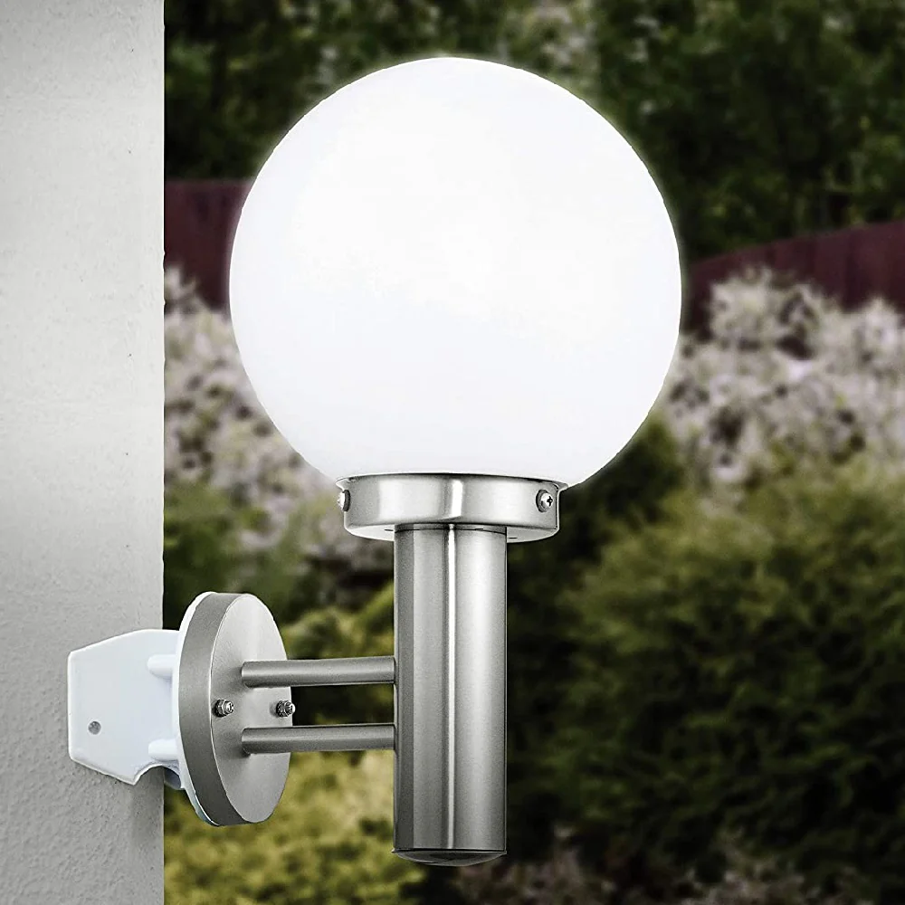 White Steel Corner Mounting Universal Bracket for Outdoor Lighting - Image 3